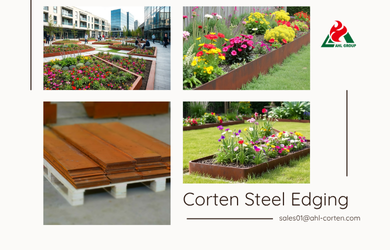 Corten Steel Garden Edging